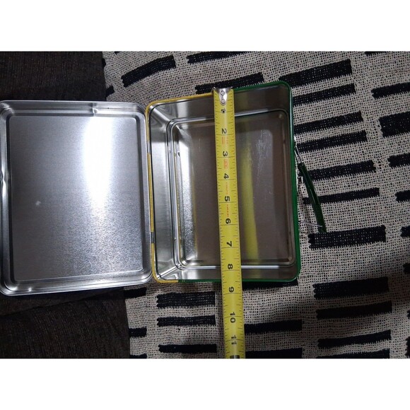 Vintage Metal Seattle Supersonics Lunchbox Rare Aquafina Used - Picture 6 of 6